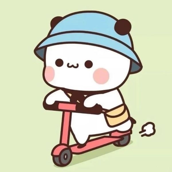 Top 99 hình avatar gấu cute DUDU đi xe