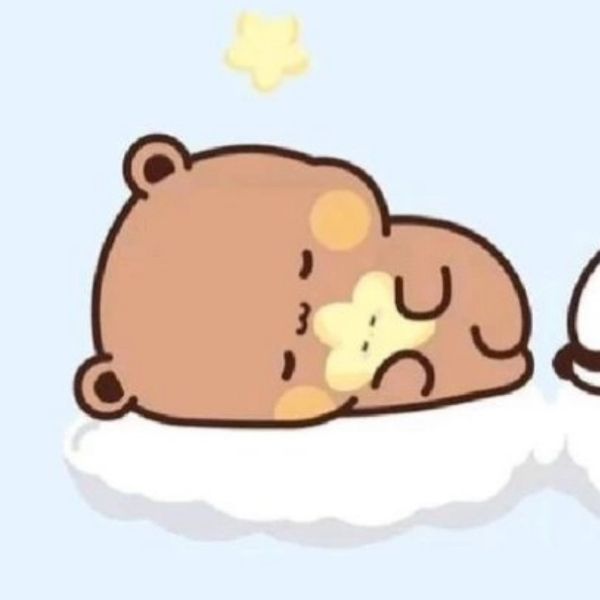 Top 99 hình avatar gấu cute BUBU nằm ngủ