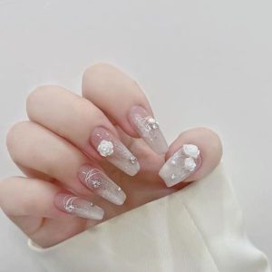 166+ mẫu nail đẹp cho cô dâu thêm nổi bật trong ngày đặc biệt