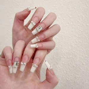 50+ mẫu nail trắng đẹp đơn giản, trendy, tôn da cho nàng