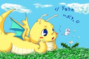 Rồng chibi cute chơi đùa