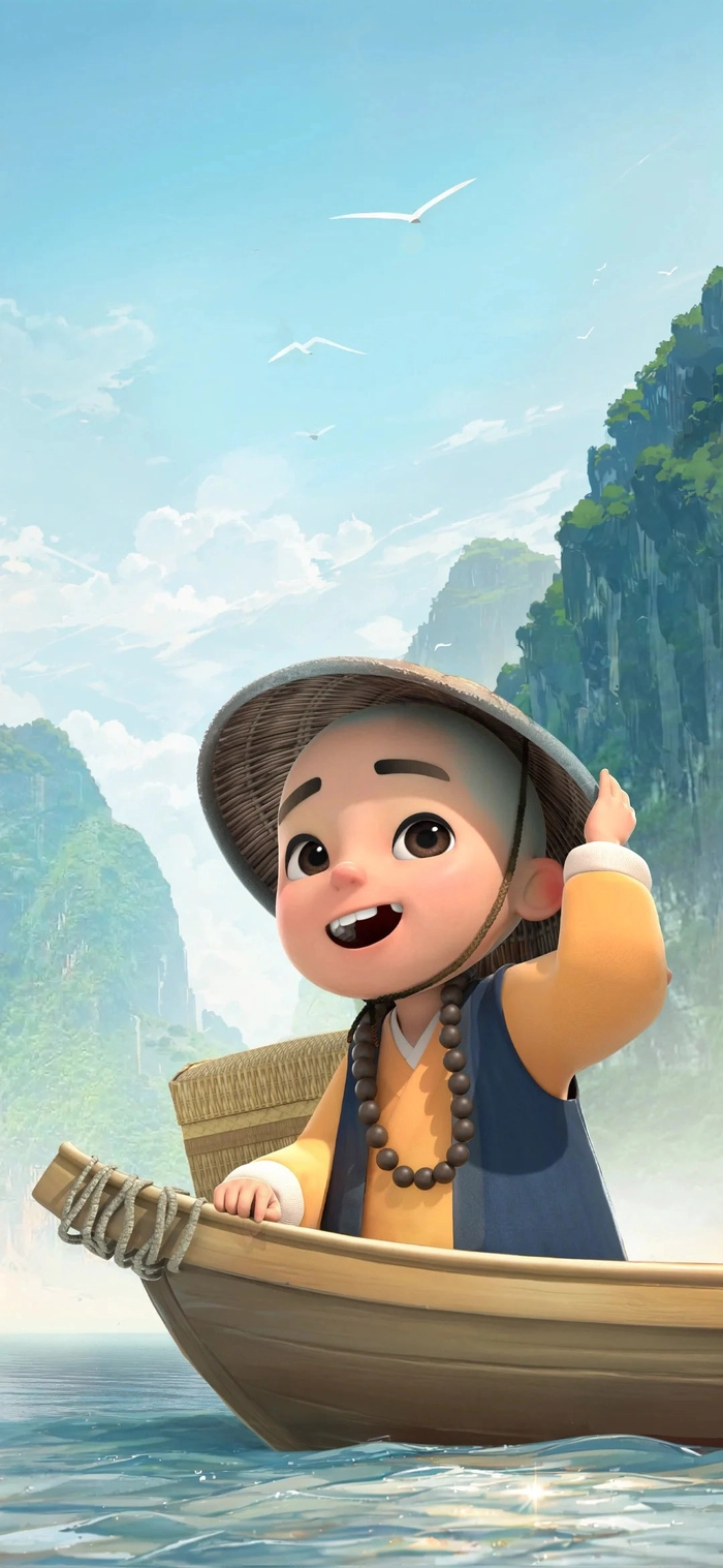 Ảnh chú tiểu chibi cực dễ thương