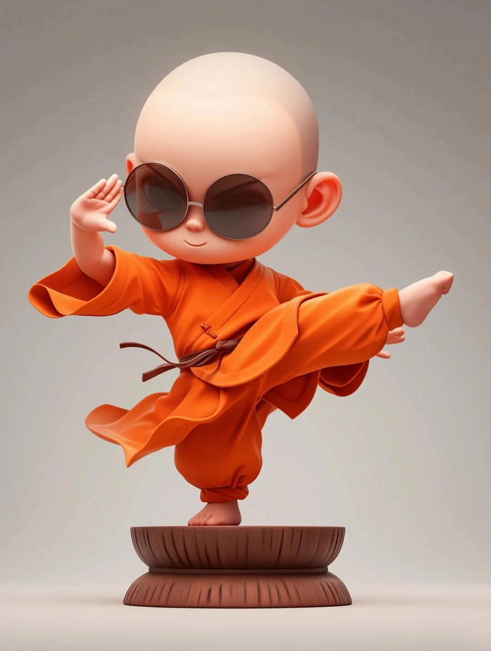 Ảnh chú tiểu chibi siêu dễ thương
