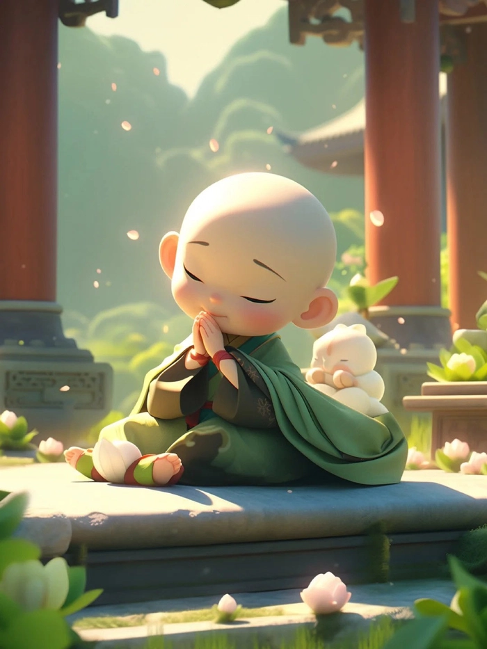 Chú tiểu tịnh tâm