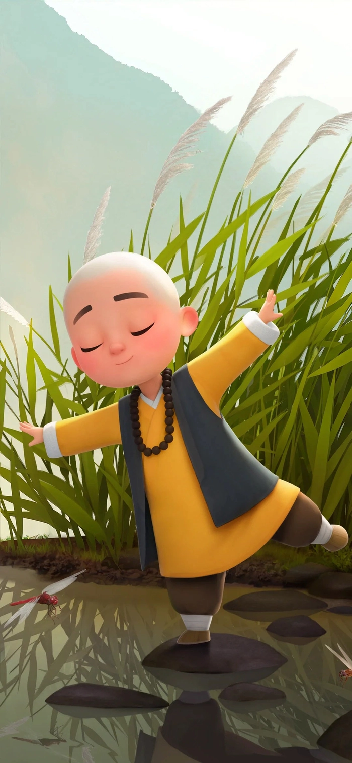 Chú tiểu hoạt hình siêu cute