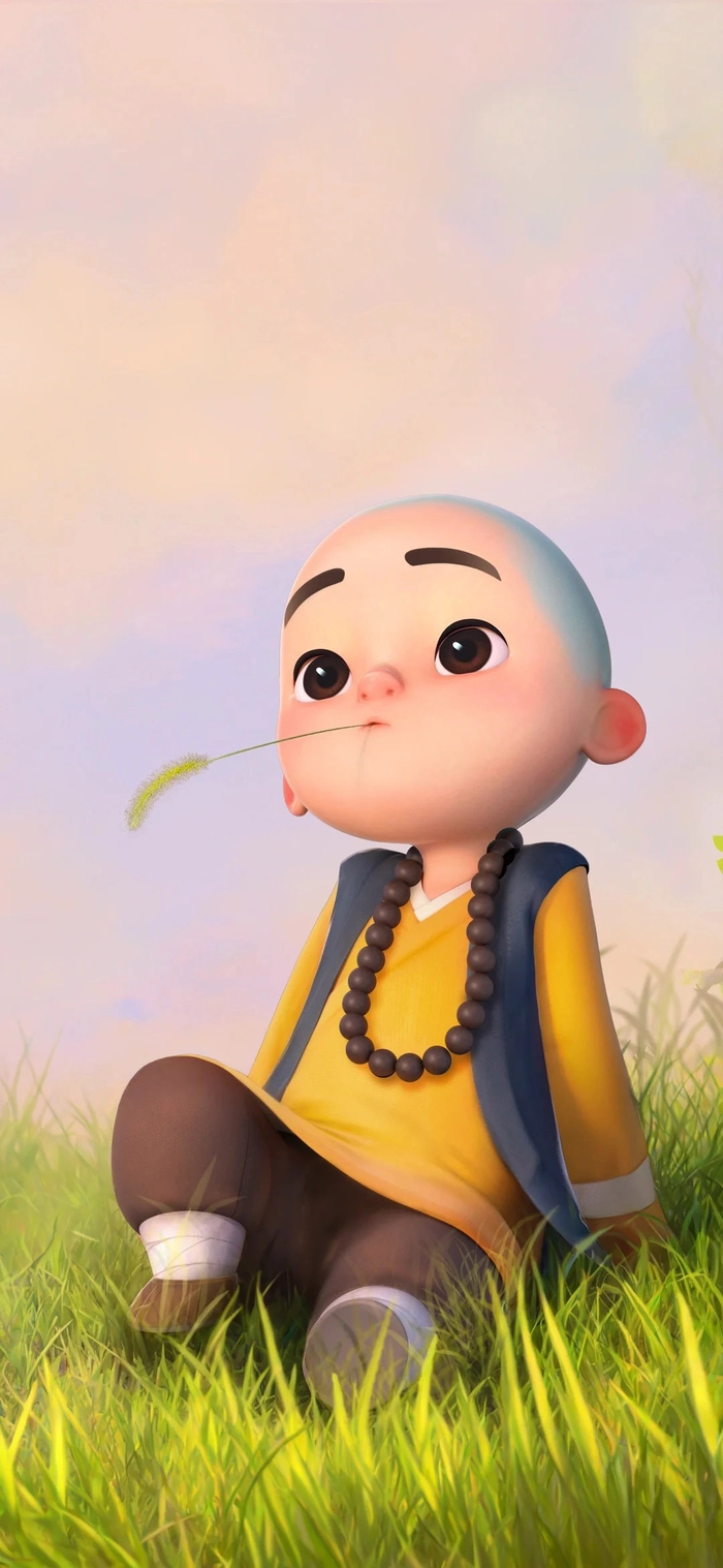 Hình chú tiểu cute tinh nghịch