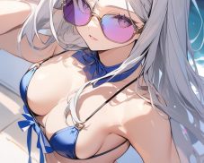 Ngất ngây với 317+ ảnh anime nữ cute đeo kính siêu xinh