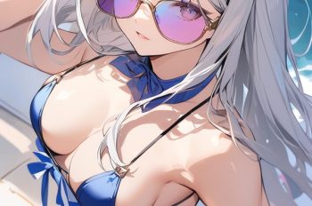 Ngất ngây với 317+ ảnh anime nữ cute đeo kính siêu xinh