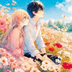 Ảnh cặp đôi yêu nhau anime cute chill
