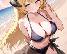 285+ ảnh anime nữ mặc bikini khoe trọn bầu ngực căng tròn