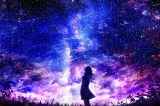 Tuyển chọn 116+ hình ảnh bầu trời đêm đẹp anime chill xỉu