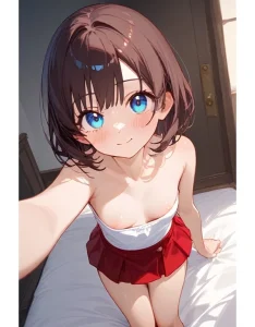 Hình ảnh anime nữ tóc ngắn cực chất