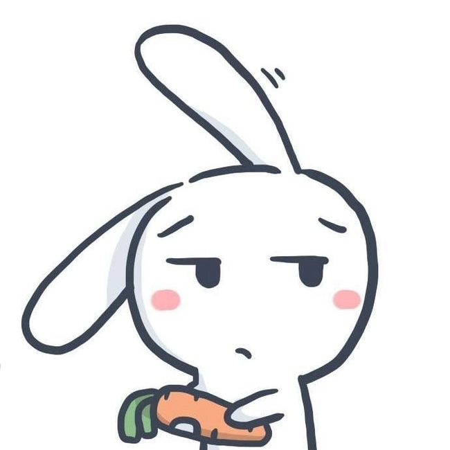 Ảnh avatar thỏ bảy màu tấu hài