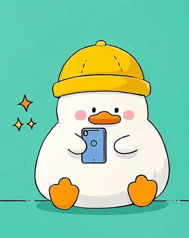 Avatar con vịt chibi dễ thương