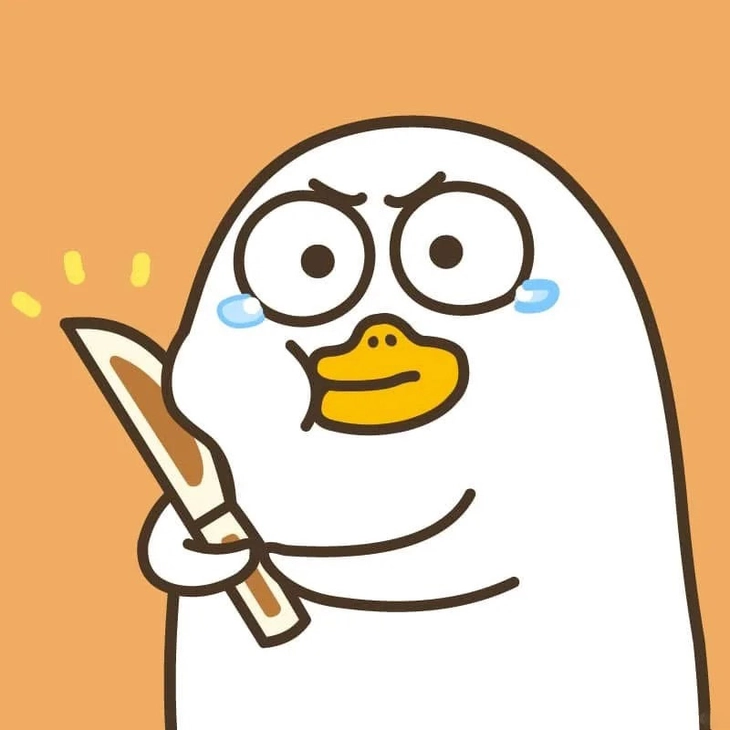 Avatar con vịt ngầu cá tính