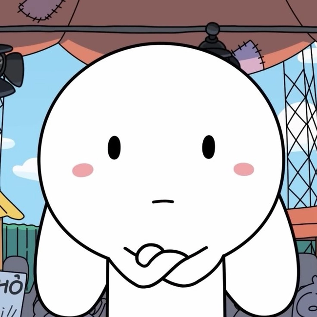 Avatar thỏ bảy màu chibi dễ thương