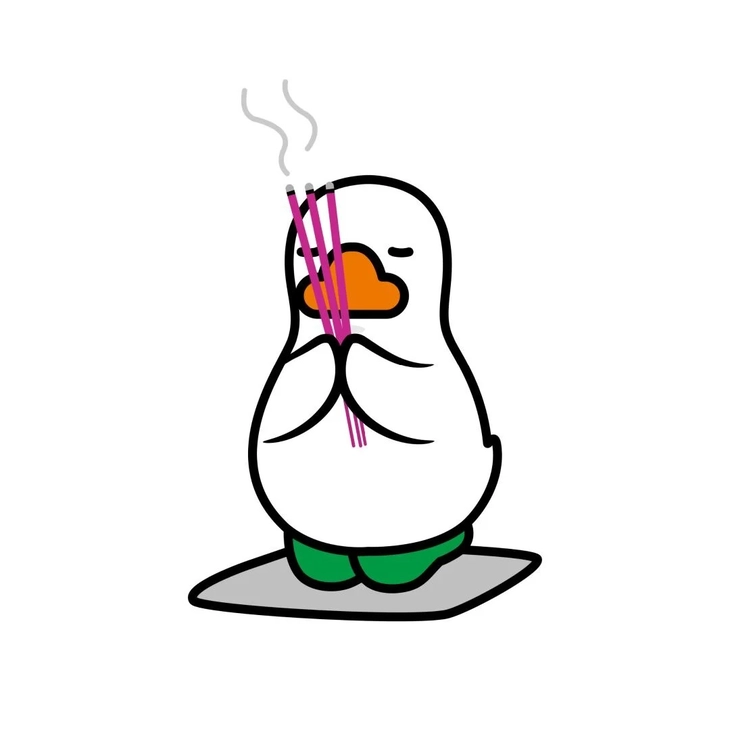 Avatar vịt cute meme troll bạn