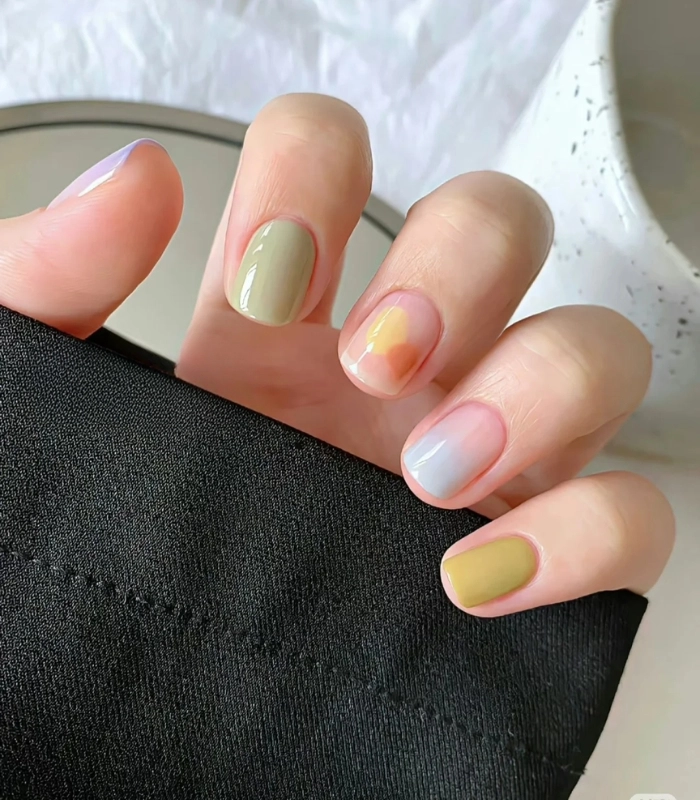 Mẫu nail xinh cho móng ngắn dễ thương