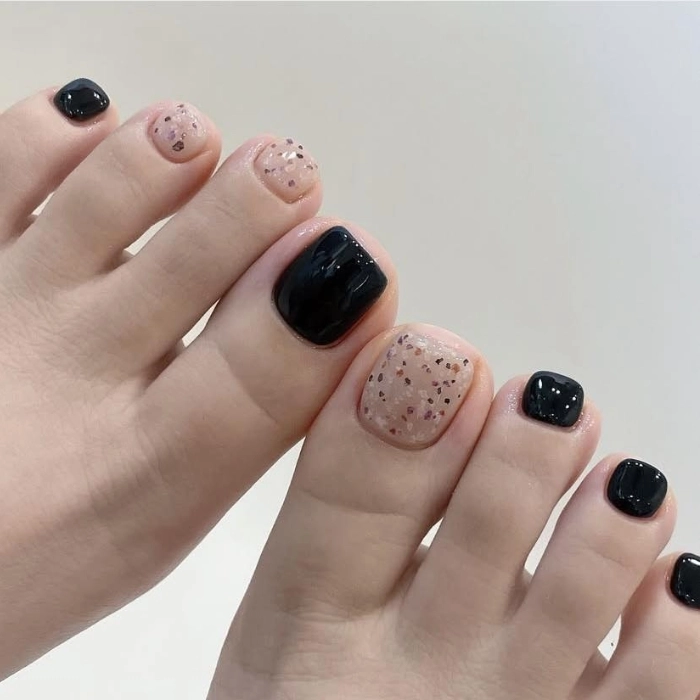 Những mẫu móng chân sơn gel mới nhất