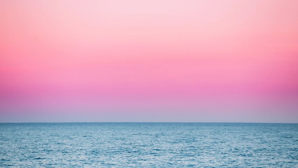 ảnh nền máy tính bầu trời hồng pastel