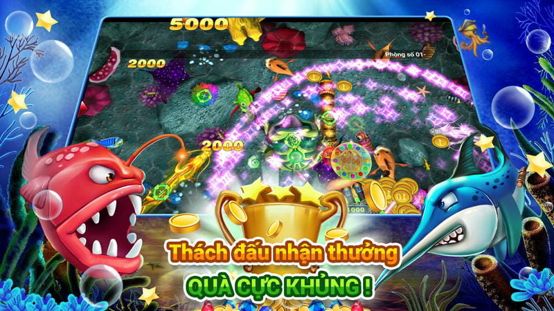 Người chơi nhắm bắn cá mới xuất hiện trong game đổi thưởng