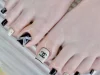 Gợi ý 166+ mẫu nail chân màu đen đẹp ngầu, nhìn là mê