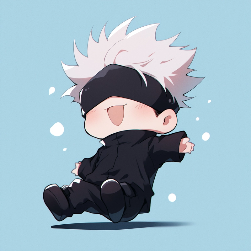 Ảnh Gojo Satoru chibi dễ thương