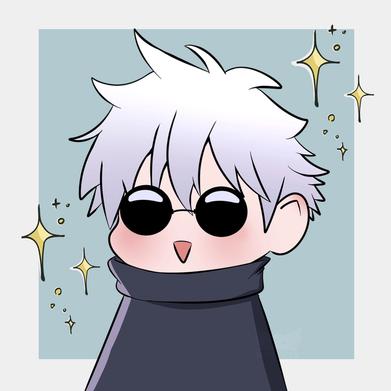 Ảnh Gojo chibi dễ thương