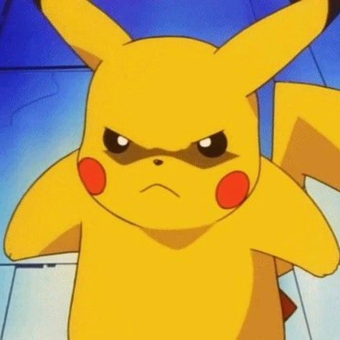 Ảnh Pikachu meme chế độc đáo