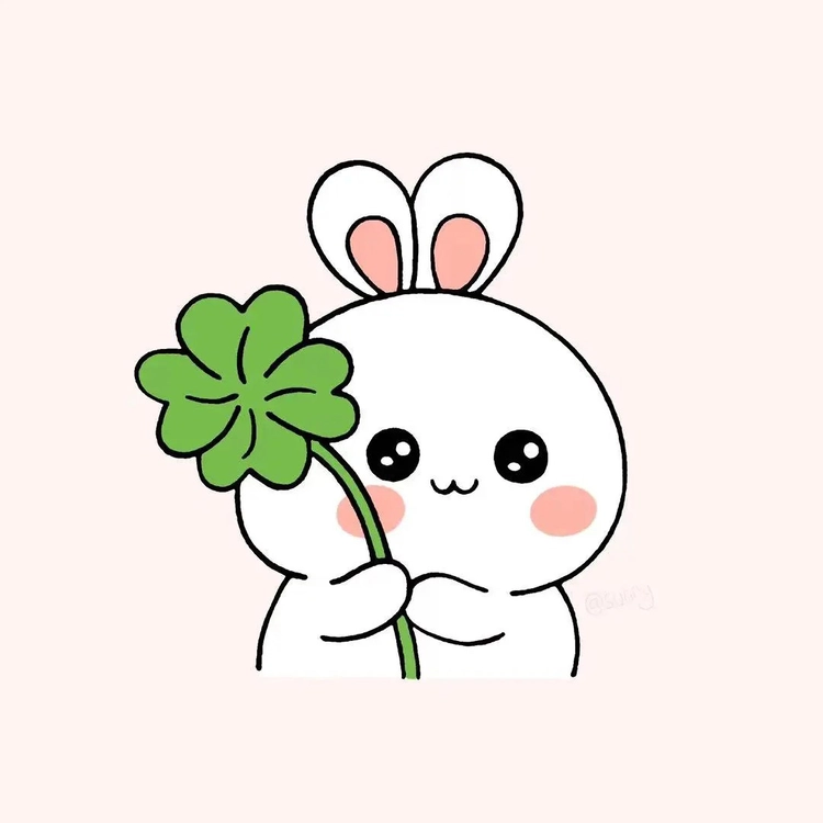 Ảnh anime chibi thỏ cute dễ thương