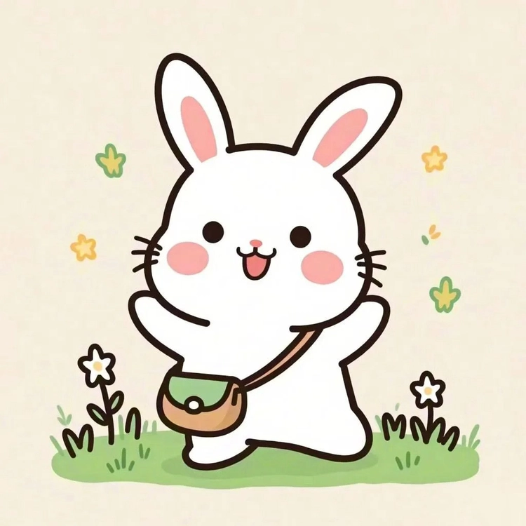 Ảnh anime chibi thỏ cute lém lỉnh
