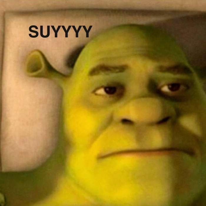 Ảnh meme shrek để troll bạn bè