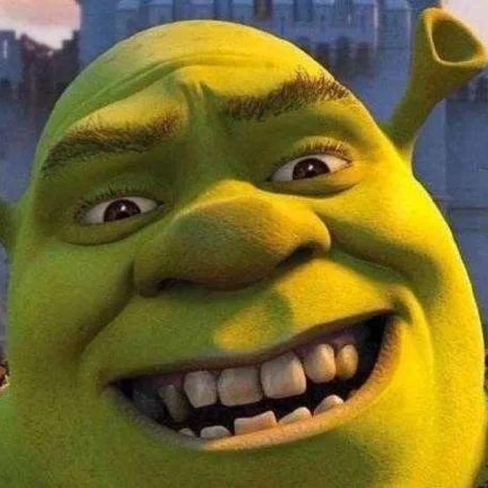 Ảnh meme shrek tấu hài
