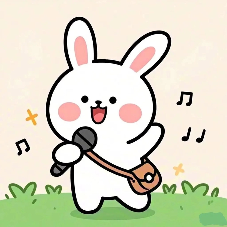 Ảnh thỏ chibi cute dễ thương