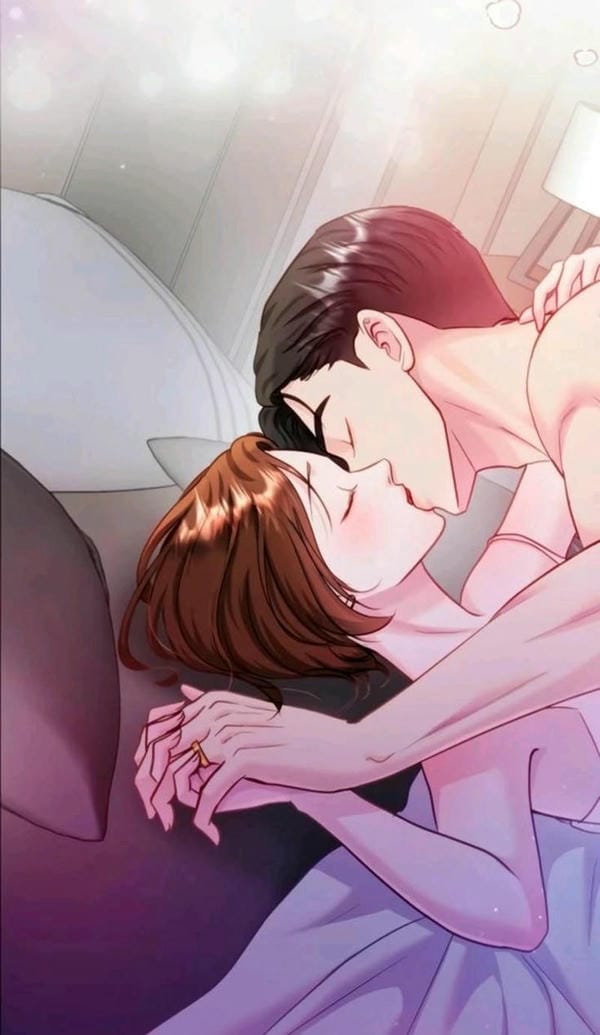 Anime hôn nhau lãng mạn với cảm xúc chân thành