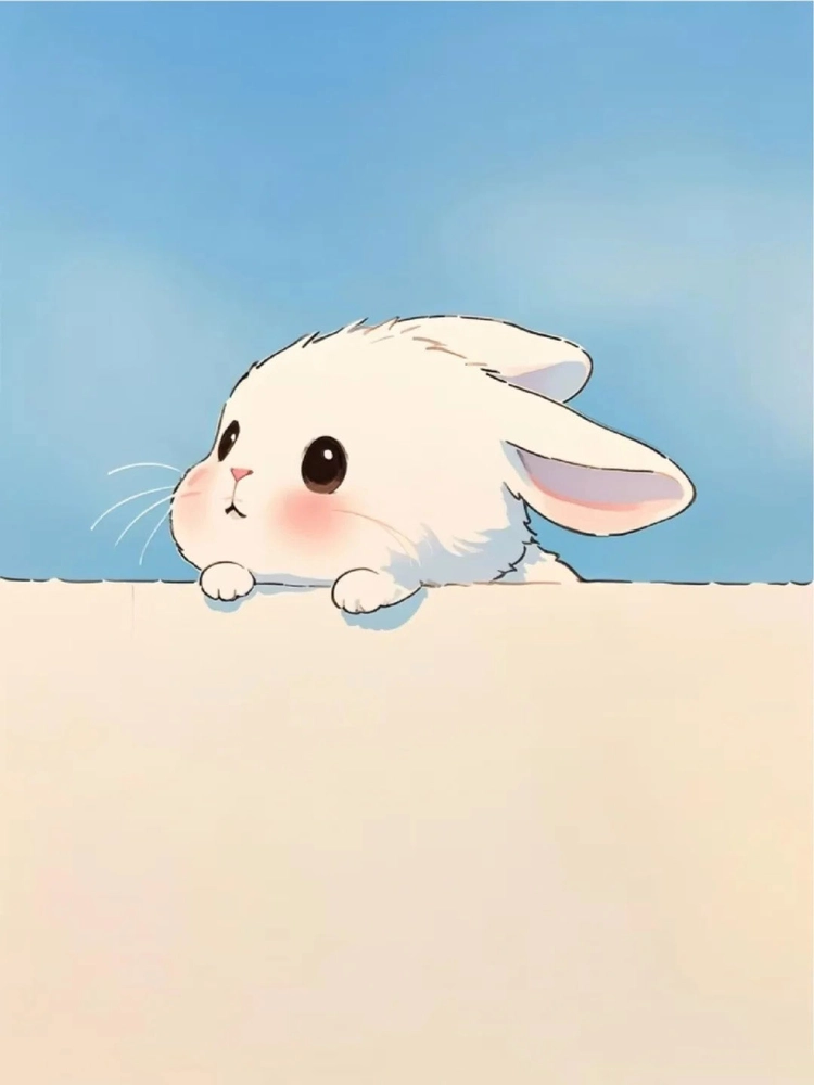 Avatar thỏ chibi cute đáng yêu