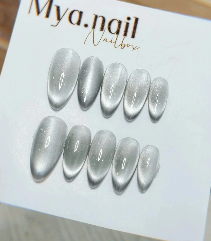 Bộ nail màu thạch trong veo