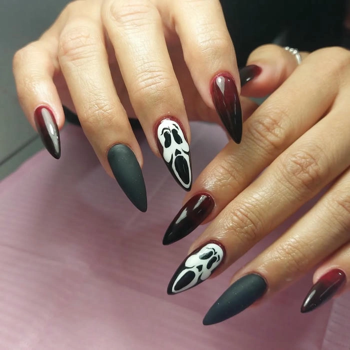 Halloween nails đơn giản mà đẹp