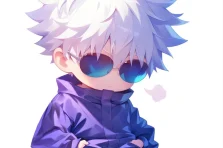 158+ ảnh Gojo Satoru chibi cực cháy cho fan Jujutsu Kaisen