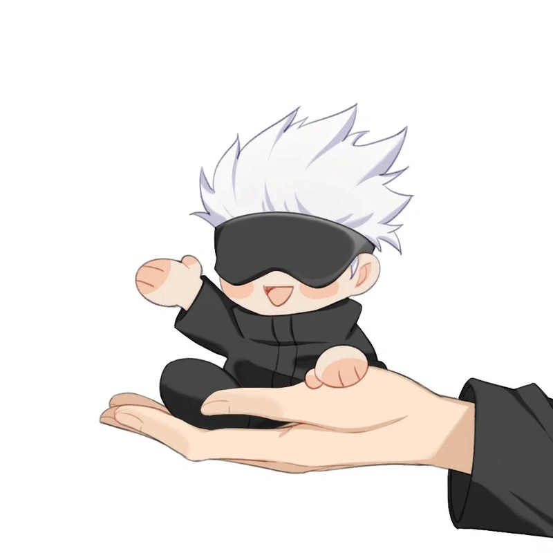 Hình ảnh anime Gojo Satoru cực dễ thương