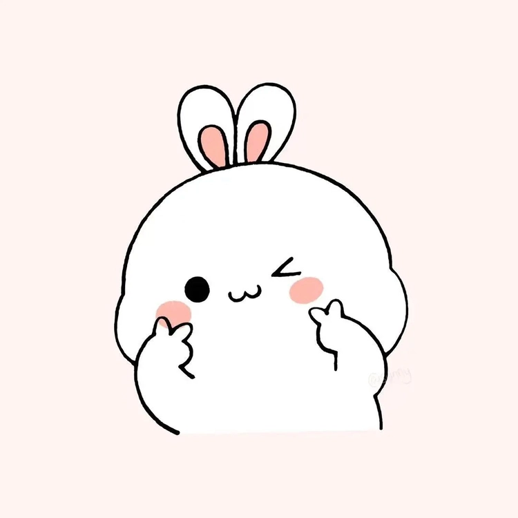 Hình ảnh thỏ chibi cute HI
