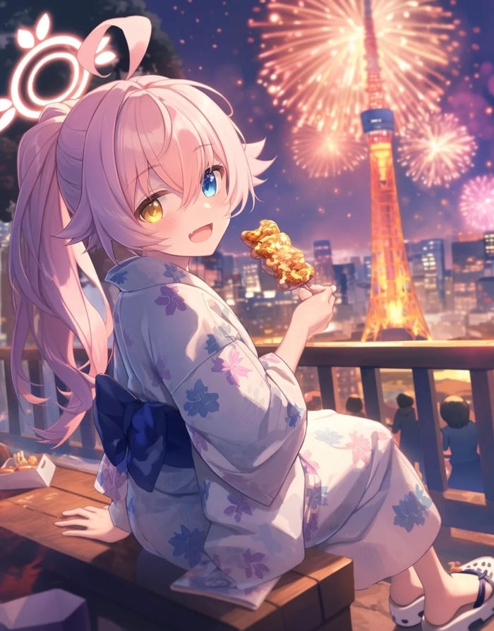 Kimono anime nhật bản trong concept cổ trang
