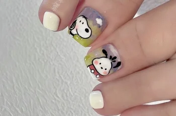 129+ mẫu nail chân vẽ hoạt hình siêu cute dễ thương cho nàng