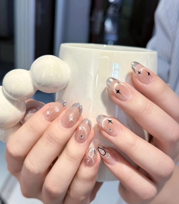 Mẫu nail cho học sinh THPT hình trái cây