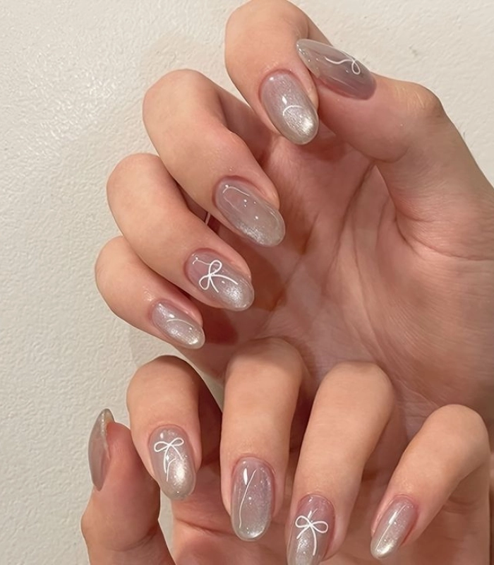 Mẫu nail cho học sinh THPT phong cách Hàn