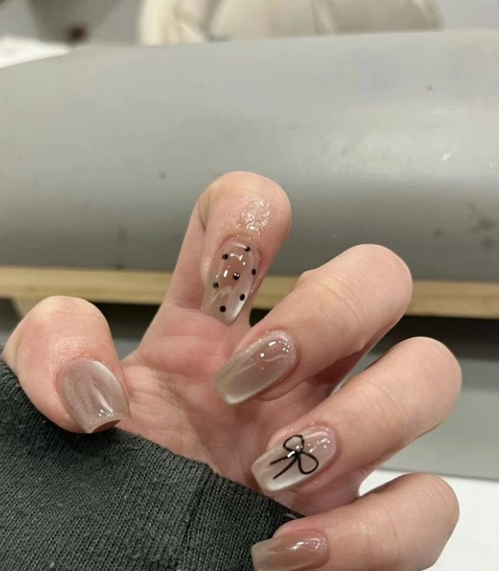 Mẫu nail cho học sinh cấp 3 dễ thương