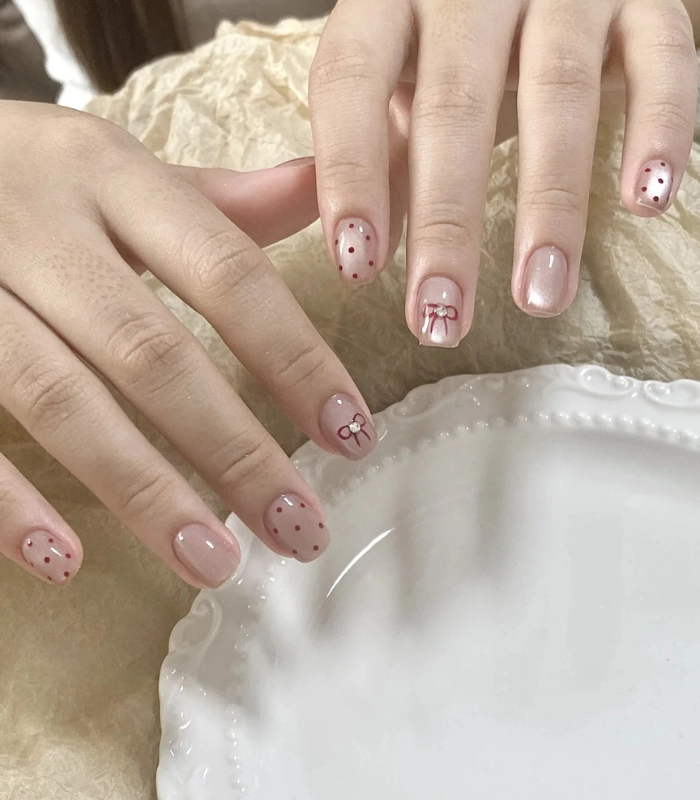 Mẫu nail cho học sinh cấp 3 phù hợp nội quy