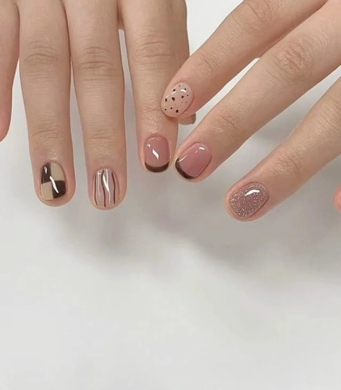Mẫu nail đẹp cho học sinh cấp 2