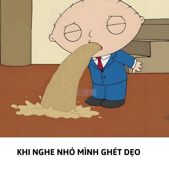 Meme ói chấn động mạng xã hội
