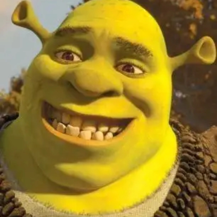 Meme shrek chuẩn chằn tinh
